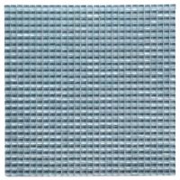 Blue polished micro mosaic glass tile
