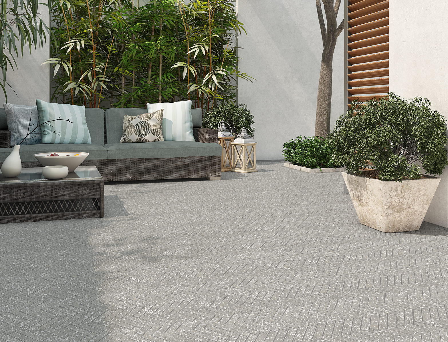 9221 SPINA GREY Outdoor Floor