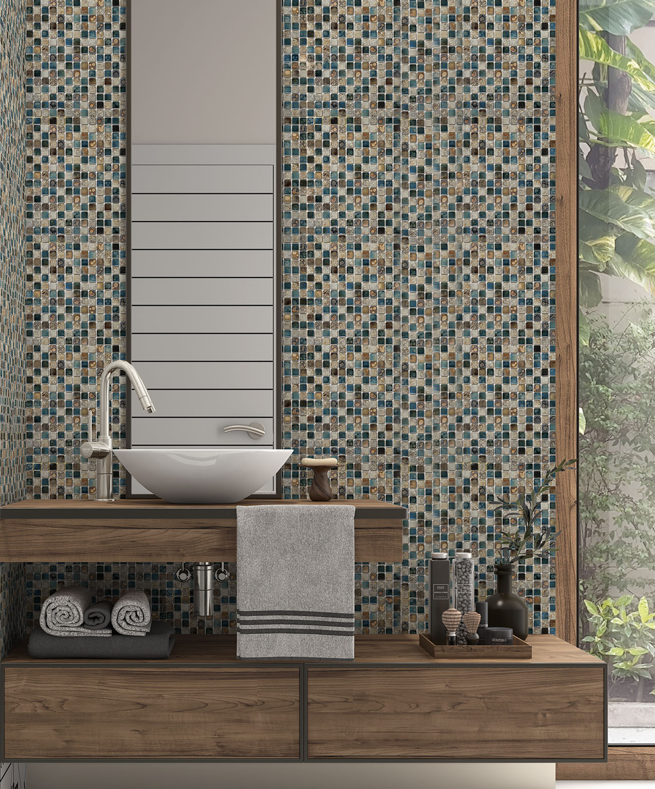 Vale bathroom sink wall